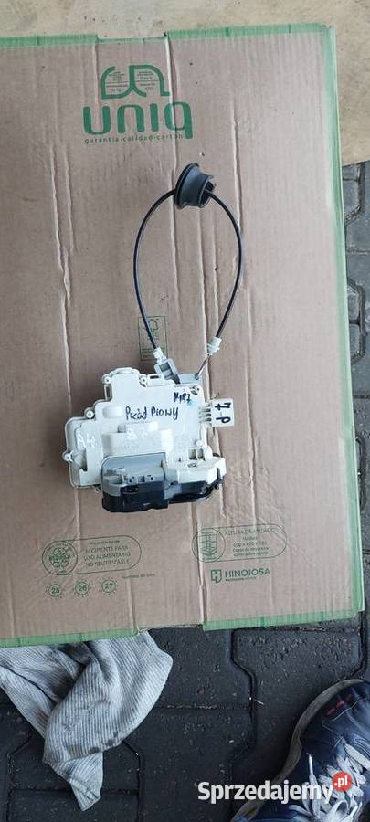 Zamek drzwi prawy przód AUDI A4 B7 7PIN Zamki, wkładki i kluczyki Szczecin
