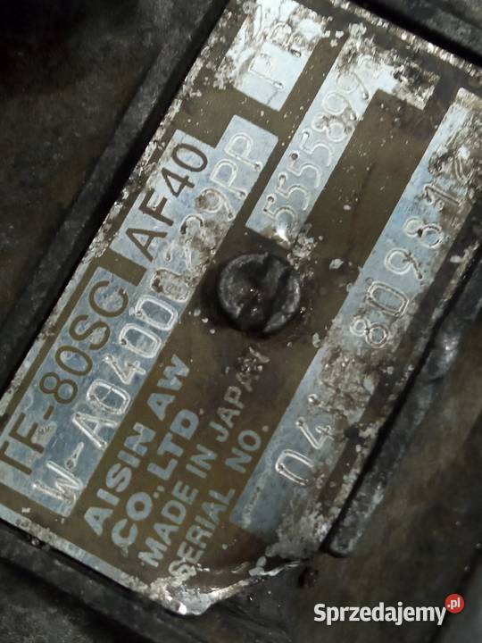 SKRZYNIA BIEGÓW AUTOMATYCZNA 55558995 19 TID świętokrzyskie