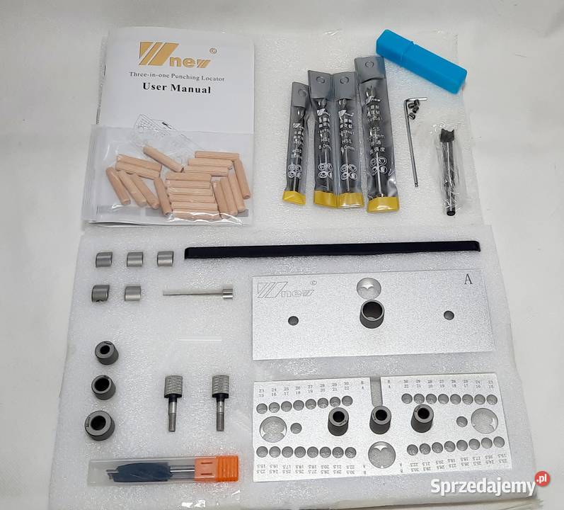 Narzędzie łączenia kołki konfirmaty pozycjoner Gubin