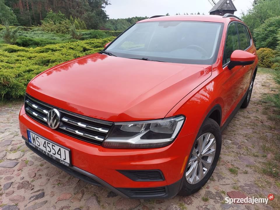 VW Tiguan II Allspace 7 osobowy niski przebieg 190KM Siedlce