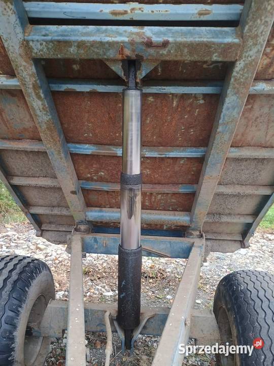 przyczepa rolnicza kiper Gisebo 5 ton wywrot lubelskie Końskowola