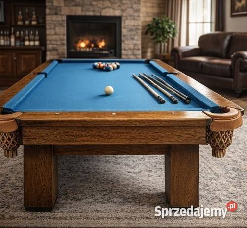 Bilard stół DREWNIANY kamień skóra nowy Bilard Lublin sprzedam