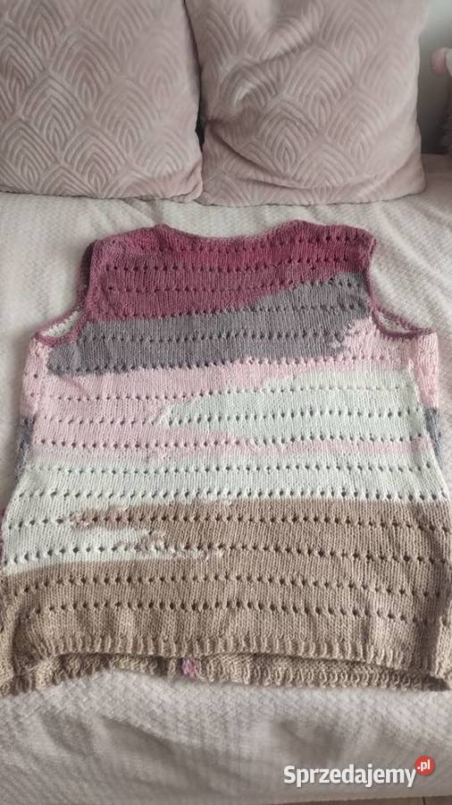 Kamizelka damska na drutach 48 sprzedam