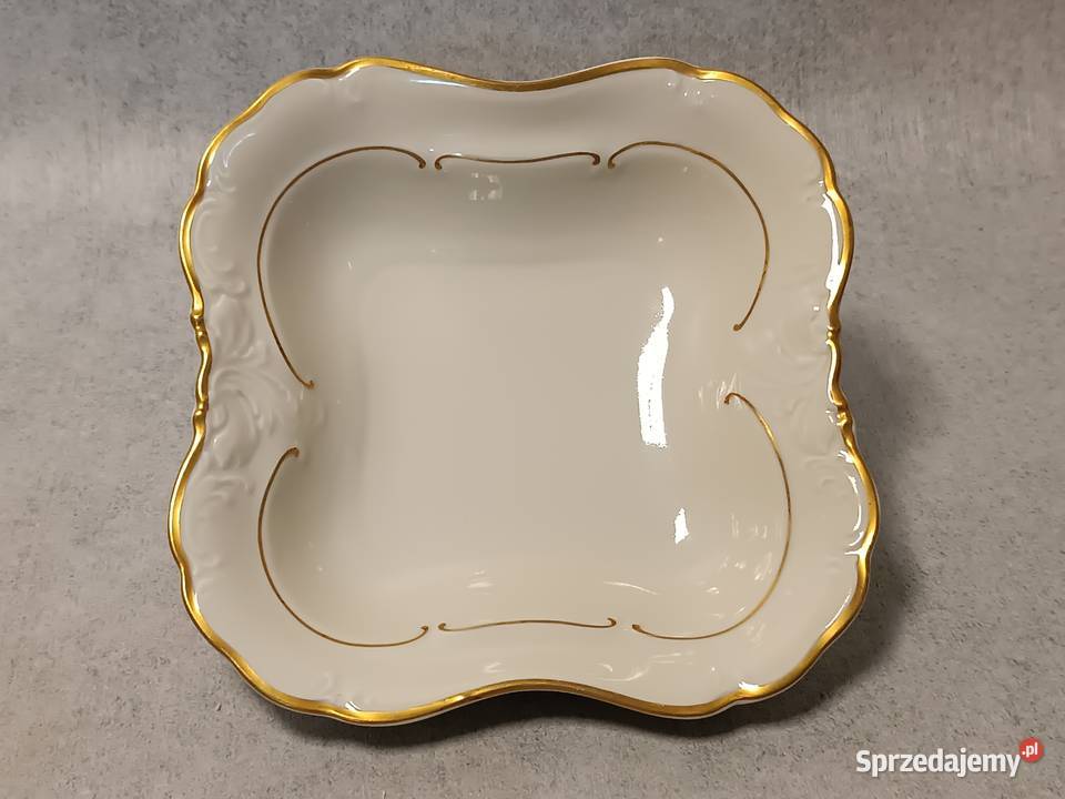 Patery Zestaw Pater Dwie Patery Salaterki KPM Porcelana i szkło zachodniopomorskie Dobrzany