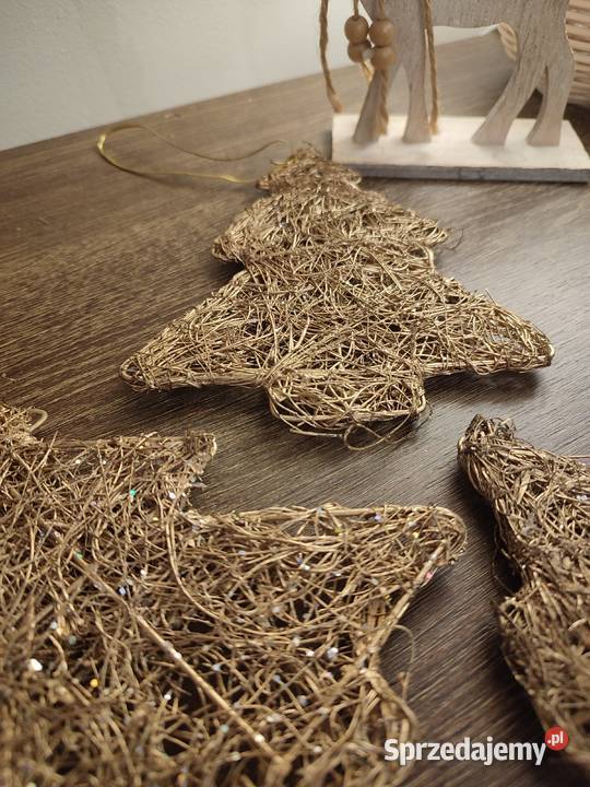 Choinki zawieszki ozdoby świąteczne Wyposażenie wnętrz