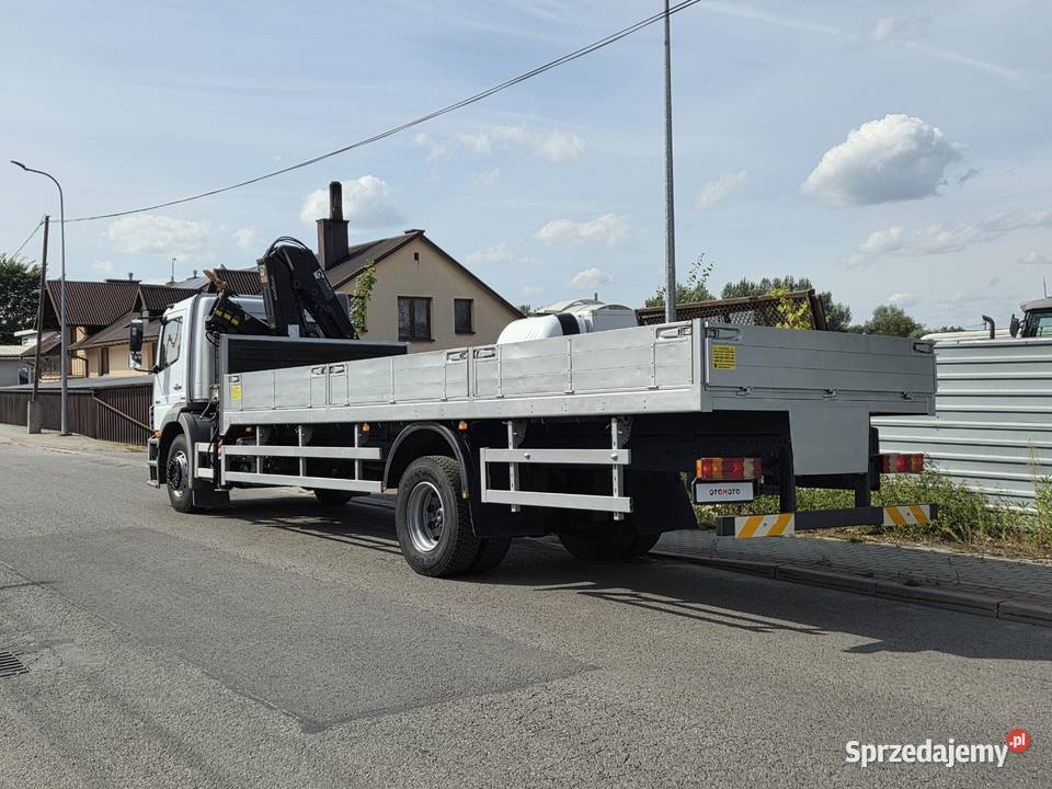 Mercedes AXOR 1824 HDS HIAB 122 Dźwig Żuraw podkarpackie Łańcut