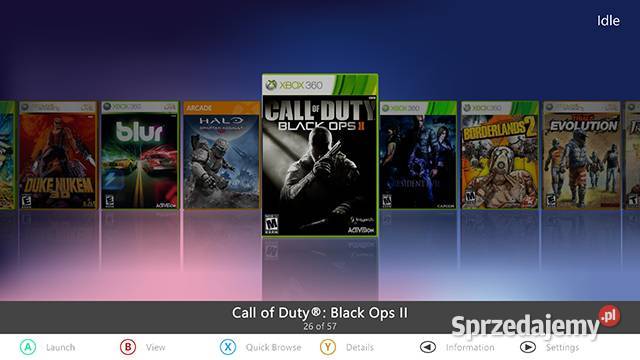 Konsola XBOX 360 500 GB 60 Gier Myślibórz sprzedam
