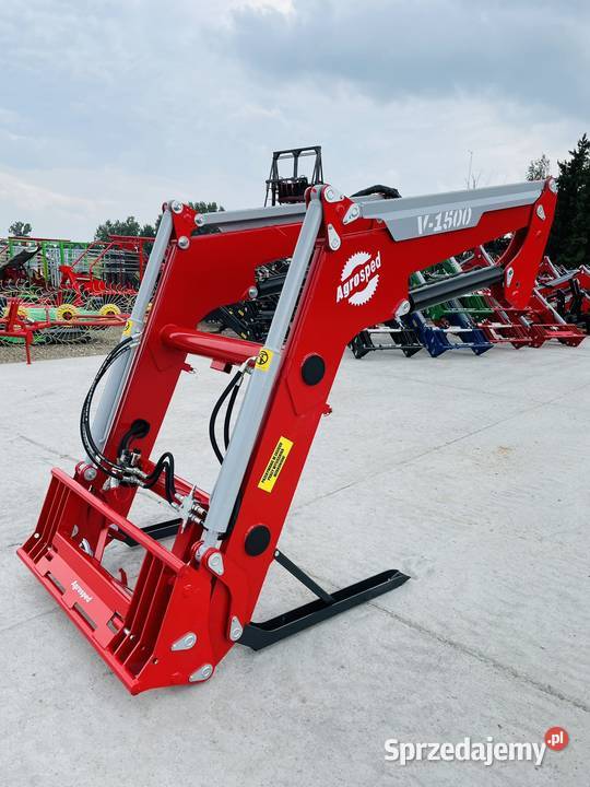 ŁADOWACZ CZOŁOWY AGROSPED V 1500 URSUS ZETOR MTZ Ładowacze czołowe