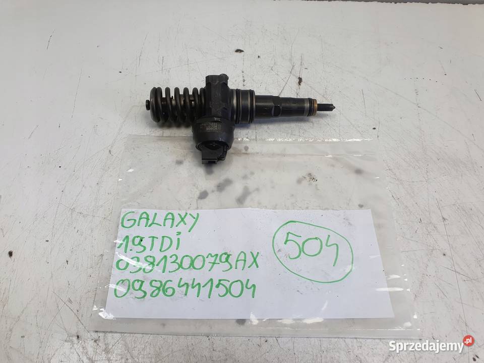 WTRYSKIWACZ VW Sharan Alhambra Galaxy 19 TDI Chełm