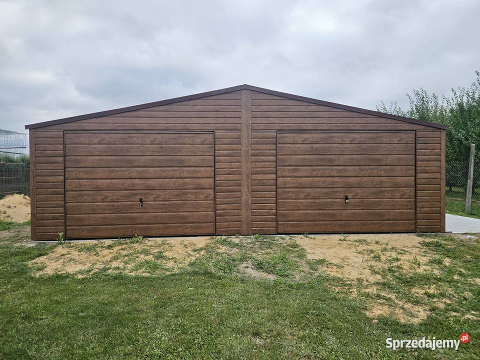 8x6 Garaze Blaszane Garaż Blaszany Blaszak Nisko
