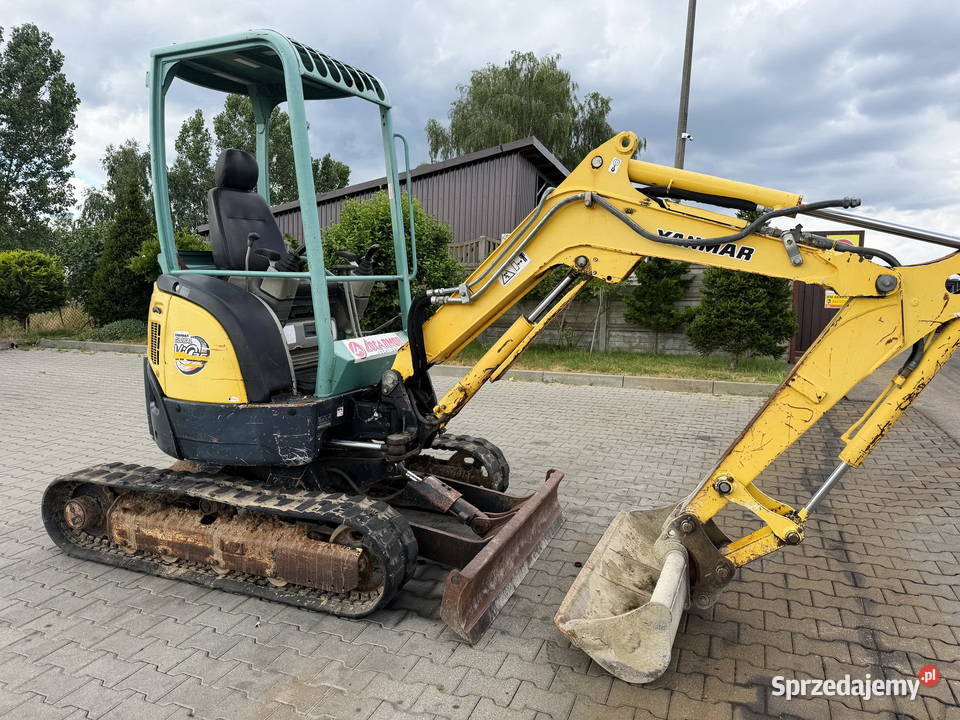 minikoparka YANMAR VIO254 waga 2700 przebieg łódzkie