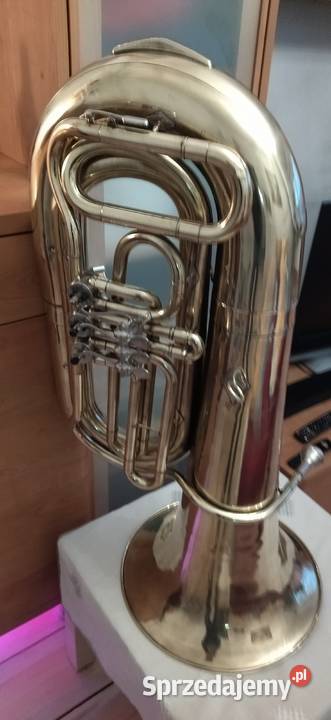 Tuba w stroju B złota Instrumenty dęte Jędrzejów