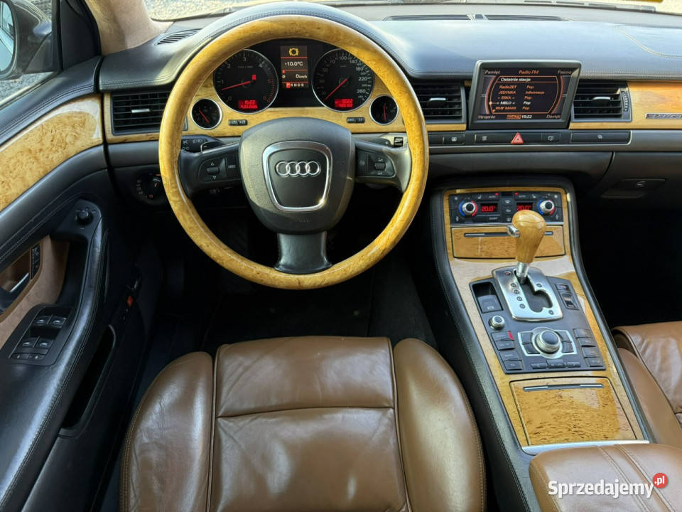 Audi A8 42 TDI 326 2005r Pneumatyka Climatronic łopatki zmiany biegów Wojkowice