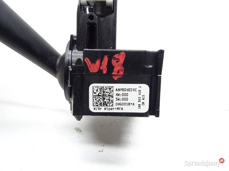PRZEŁĄCZNIK MANETKA WYCIERACZEK 1K0953519J