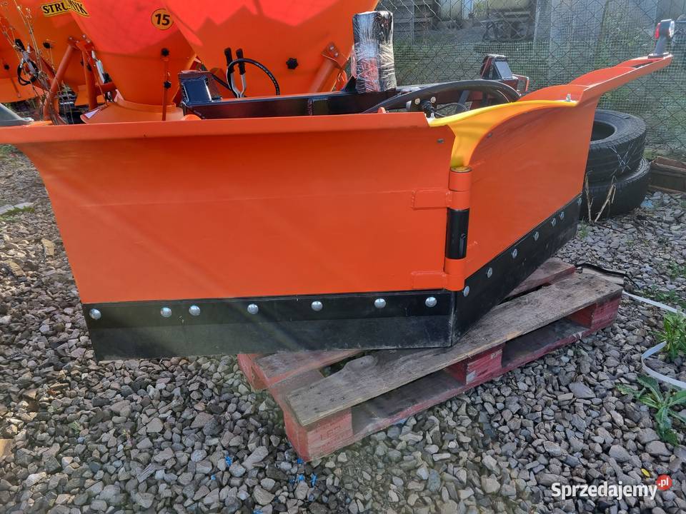 Pług do śniegu strzałkowy drogowy do pilot 15m zachodniopomorskie Wałcz