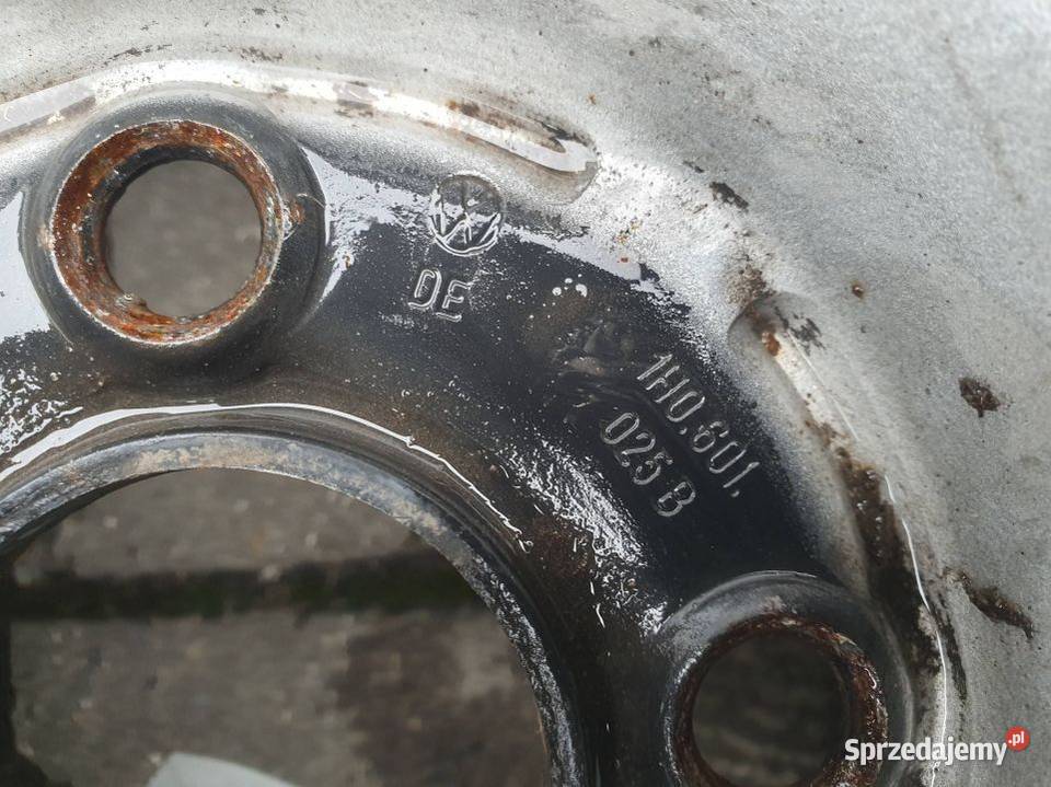 FELGA STALOWA 14 VOLKSWAGEN PASSAT B4 1H0601025B kujawsko-pomorskie