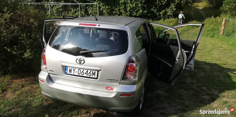 Toyota corolla verso 7 osobowa poduszka powietrzna Warszawa