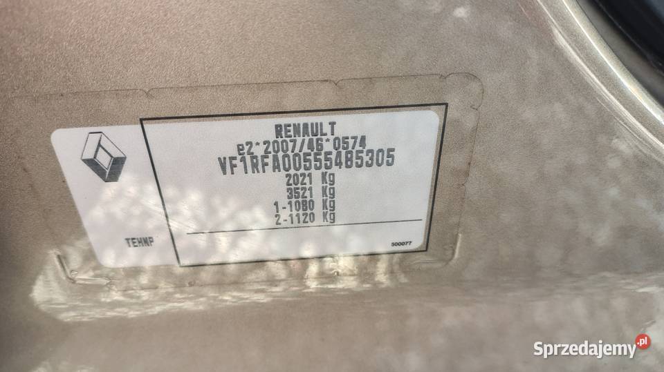 Renault Scenic IV Super Stan Bezwypadek Scenic Lubawa sprzedam