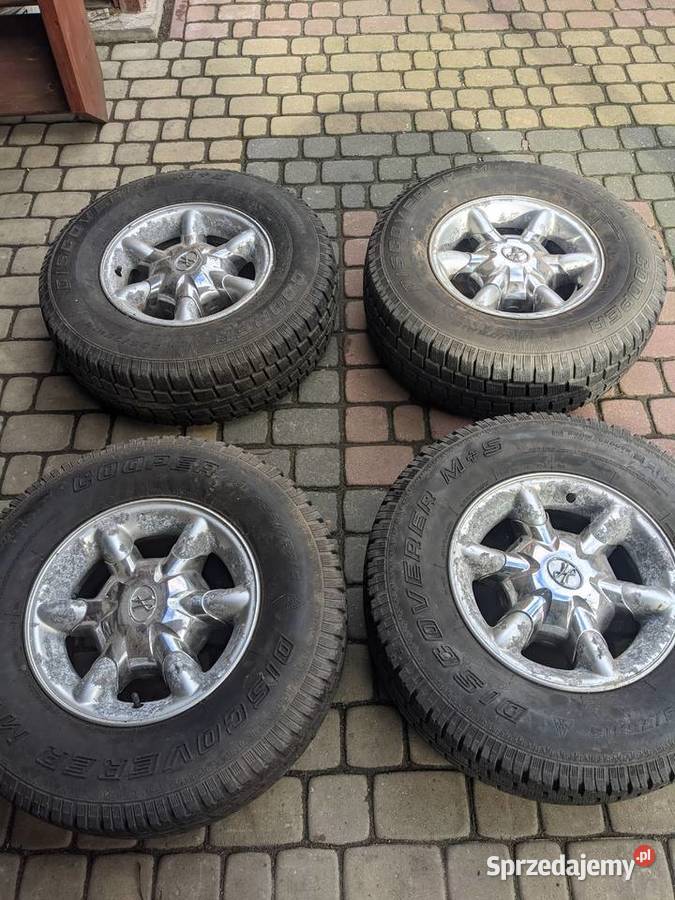 Opony zimowe z alufelgami 23575R15 lubuskie Gorzów Wielkopolski