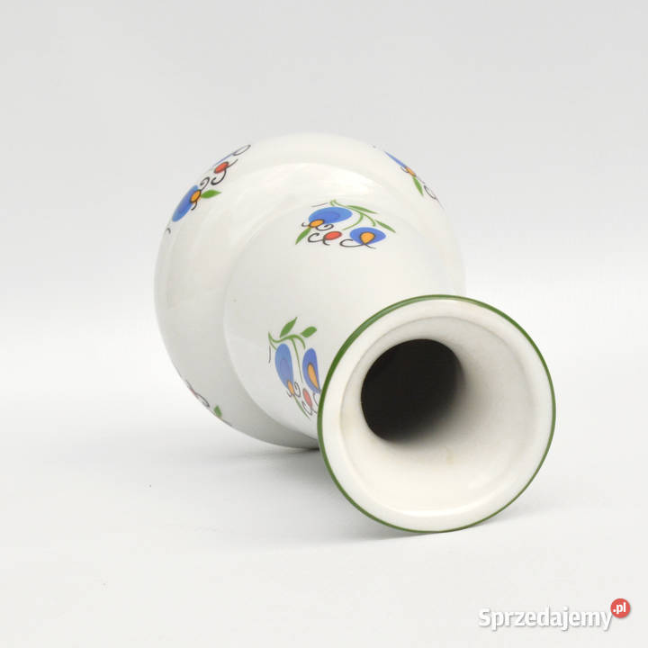 Ceramiczny wazon Lubiana Polska lata 70 handmade Warszawa