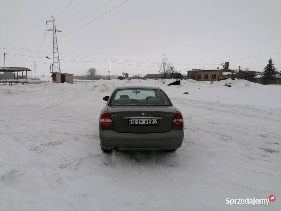 Daewoo Nubira II 16 1999r Salon Polska podlaskie Hajnówka