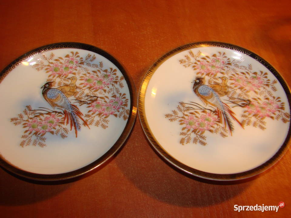 Kutani porcelanowy talerzyk Pruszcz Gdański