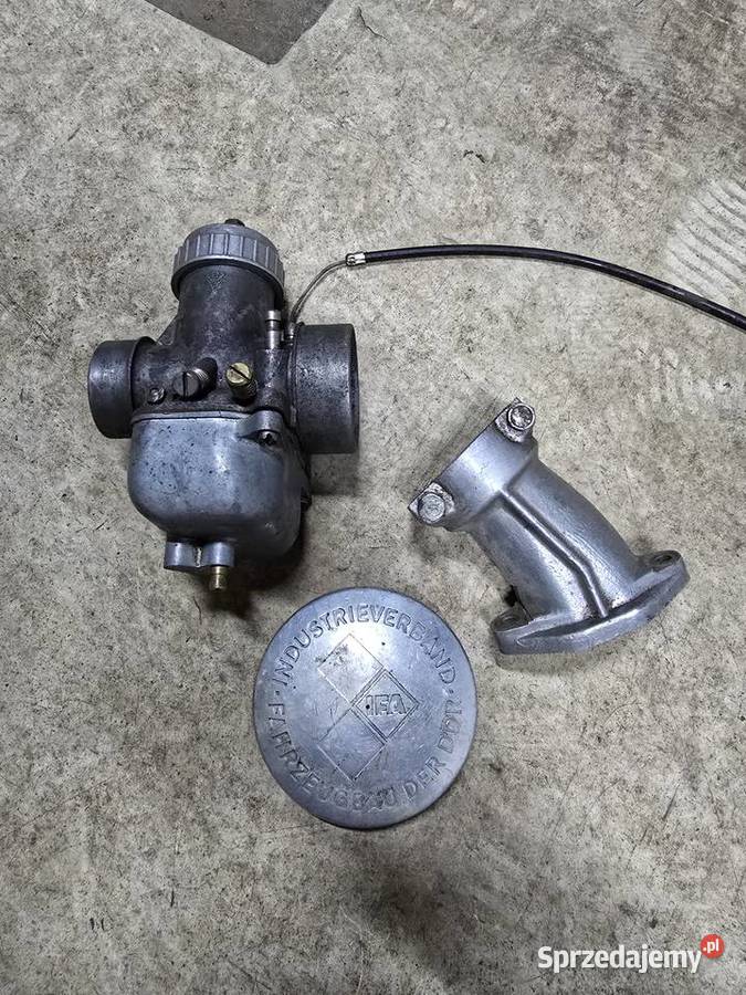 MZ 250 Części gażnik korek króciec 1km Kozienice