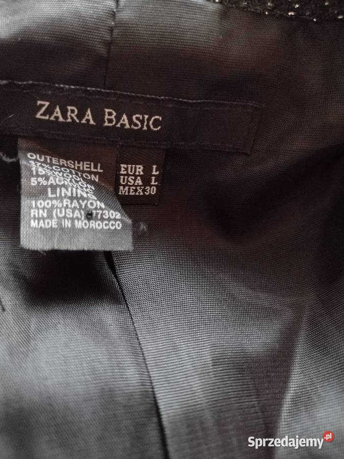38M ZARA Ekskluzywny płaszcz ze srebrną nitką Kraków
