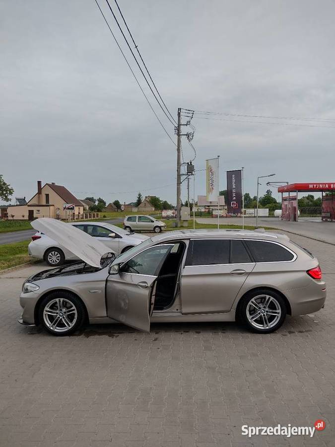 Bezwypadkowe BMW F11ManualNiski PrzebiegM pakiet gniazdo SD Seria 5 Strzelno sprzedam
