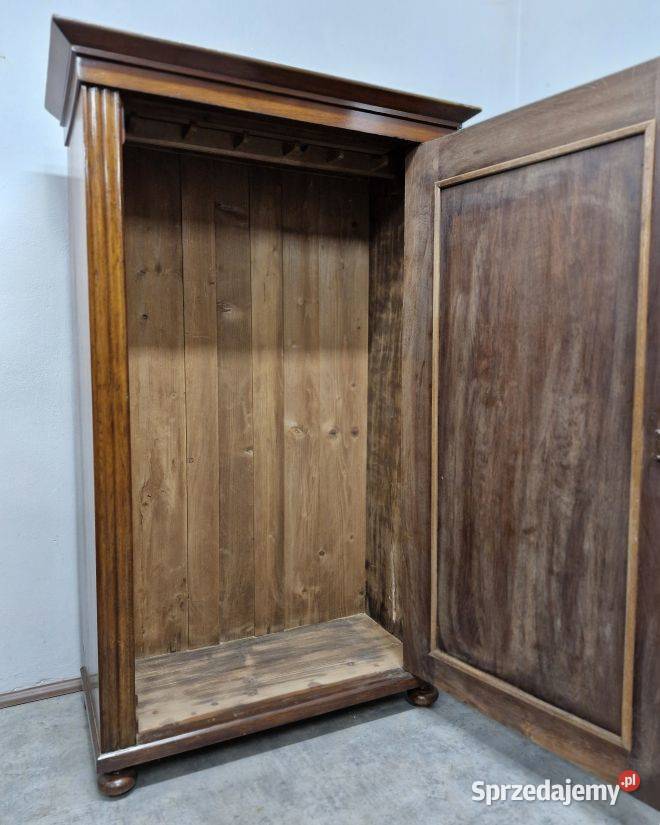 Wyjątkowa Dębowa Szafa Biedermeier 9 AntykiMarki Meble mazowieckie