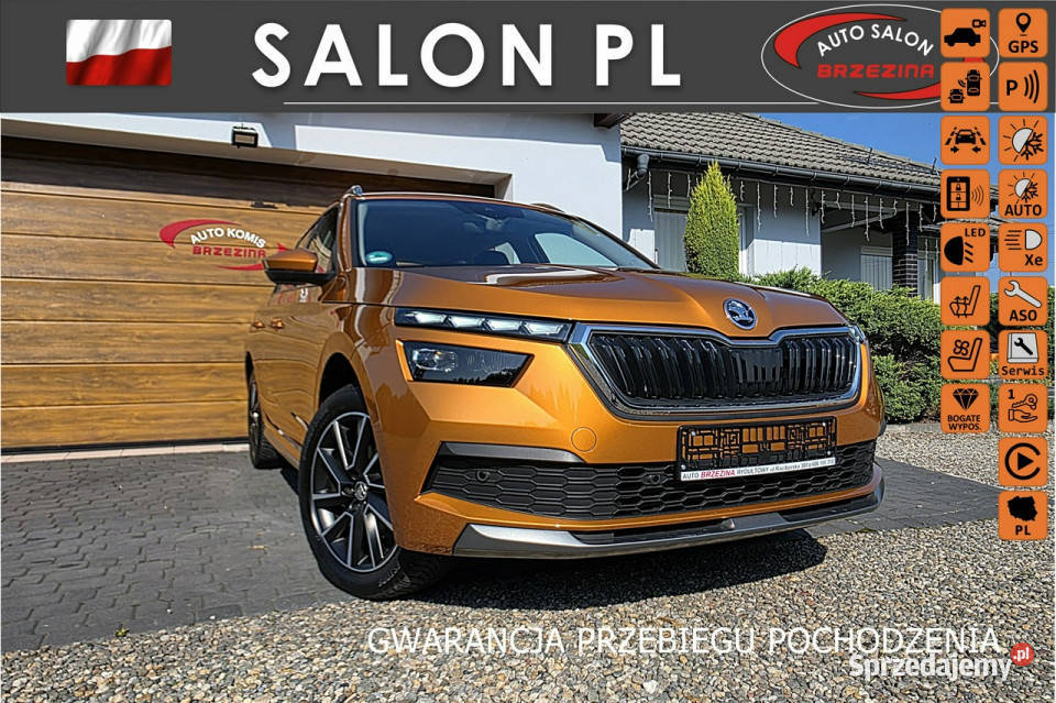 koda Kamiq serwis ASO Full Led nawigacja I 2019 ASR (kontrola trakcji) Rydułtowy