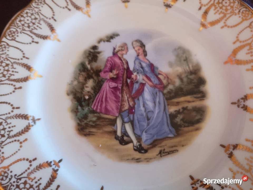 Filiżanka z talerzykiem deserowym COBRIGE Gdańsk sprzedam