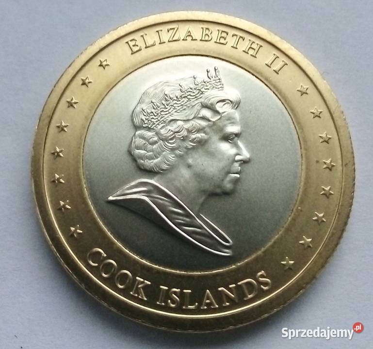 WYSPY COOKA 1 DOLAR2010 rPOSĄGELŻBIETA ŁADNA Legionowo sprzedam