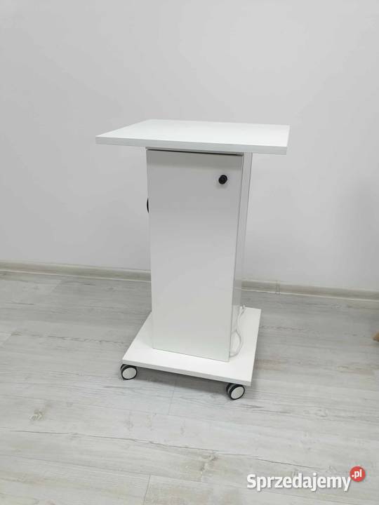 Biały pomocnik stolilk kosmetyczny na sprzęt Kosmetyka i fryzjerstwo Nowy Targ