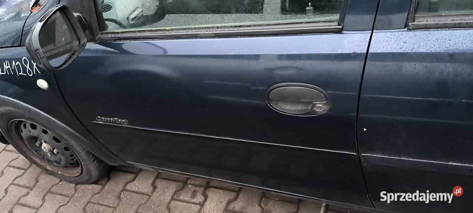 DRZWI LEWE PRZÓD OPEL CORSA Z36U Lipno