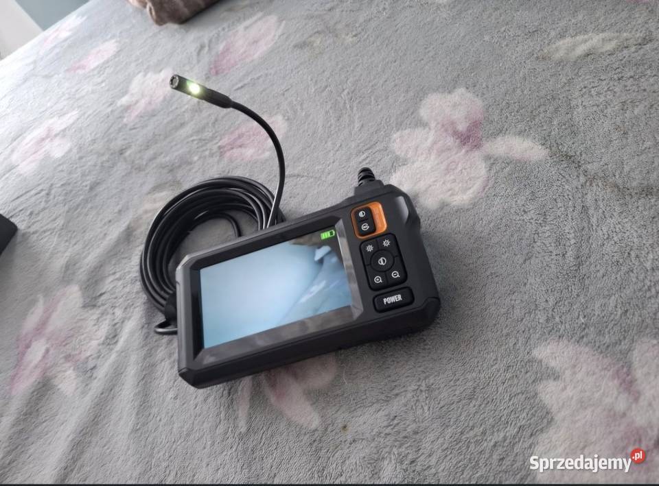 Kamera inspekcyjna z dwoma kamerami HD kabel 5m Poznań sprzedam