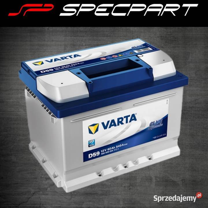 Akumulator VARTA Blue Dynamic D59 60Ah 540A EN Łódź