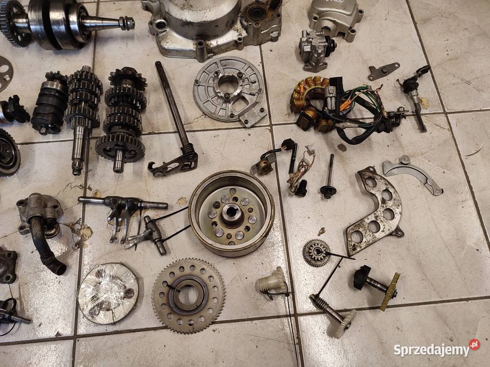 Yamaha DT TZR TDR 125 silnik części wał cylinder