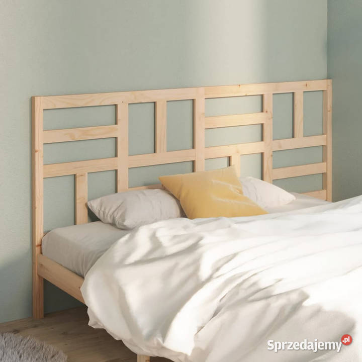 Wezgłowie łóżka 186x4x104 lite drewno sosnowe Warszawa