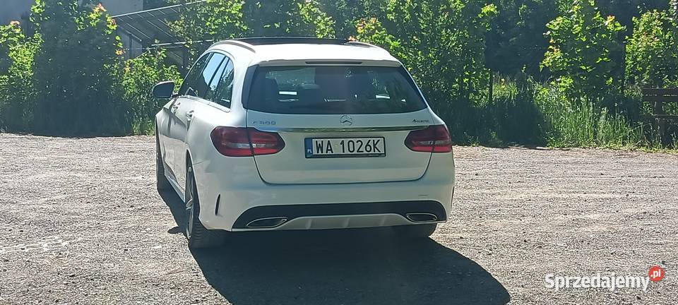 Mercedes C300 AMG line 4x4 42500 245 szyberdach mazowieckie Warszawa sprzedam