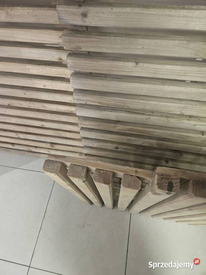 Panele drewniane do sauny mata podłogowa podłoże Pszczyna