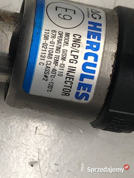 WTRYSKI DO GAZU LPG HERCULES WTRYSK GAZU GAZOWY osobowe