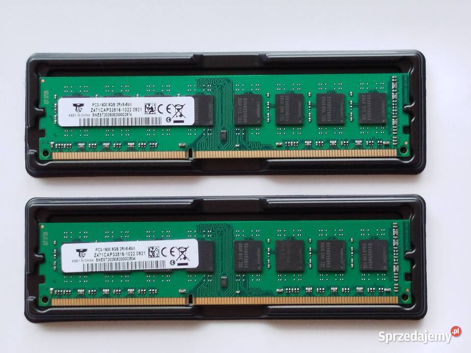 Pamięć DDR3 16GB 2x8GB 1600MHz NOWA