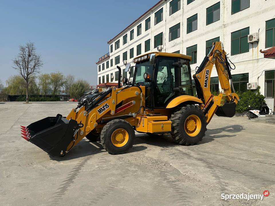 NOWY MAXUS 3CX 127 CUMMINS Koparko Ładowarka Kabina Szczecin