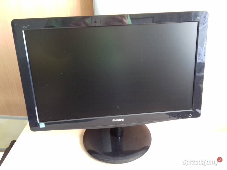 Monitor LED Philips 196VLA używany sprawny DVI Bydgoszcz sprzedam