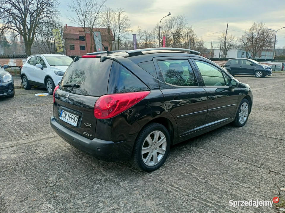 Peugeot 207 SW zadbany serwisowany automatyczna Tomaszów Mazowiecki sprzedam