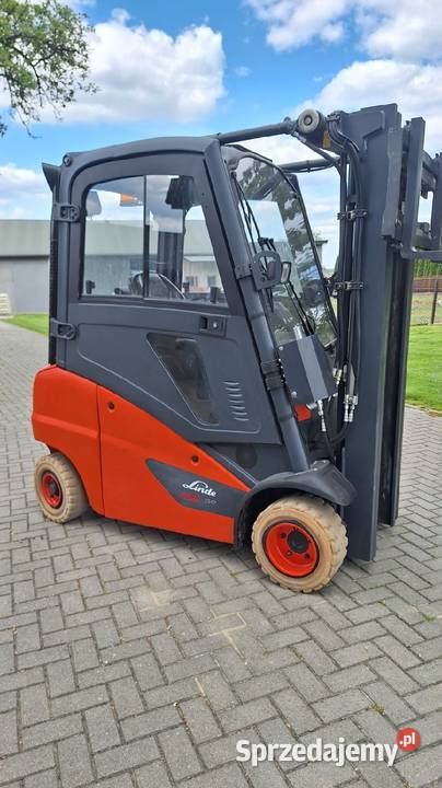 Linde H20 z 2017r wózek widłowy Triplex przesuw śląskie Irządze