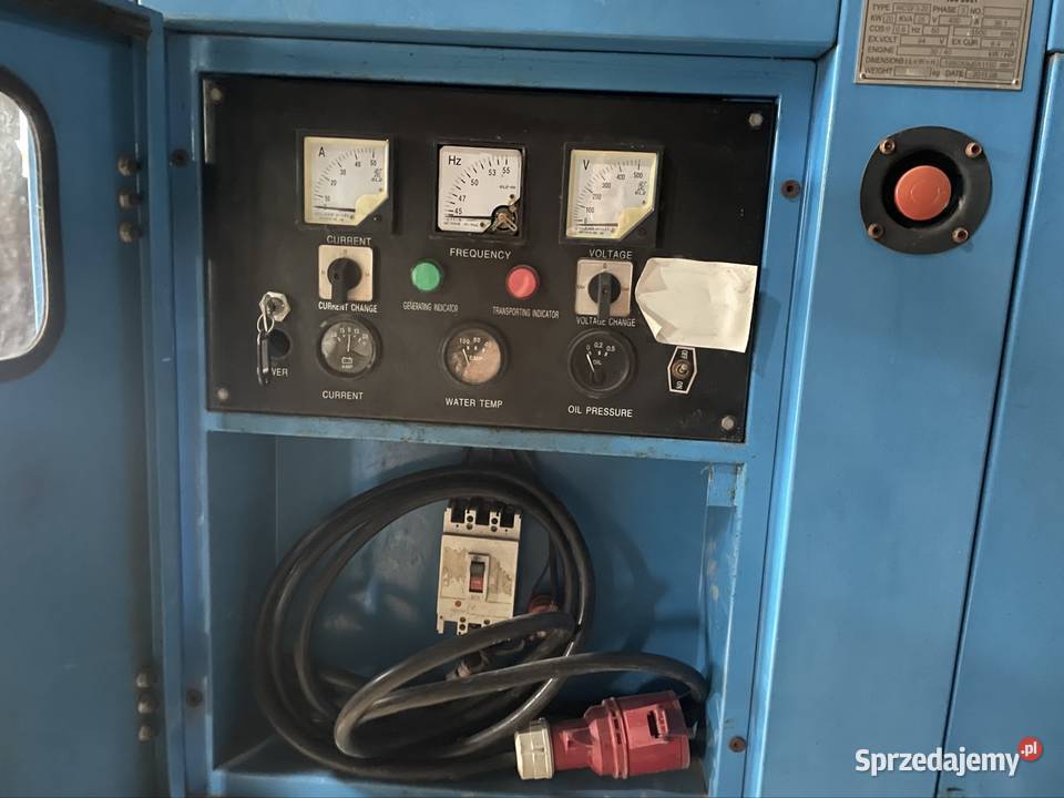 Agregat Prądotwórczy 20 kW 25 kVA ROLSTAL Diesel Warszawa