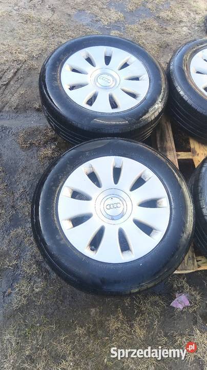 5x112 audi koła 16 orginalne z oponami letnimi sprzedam