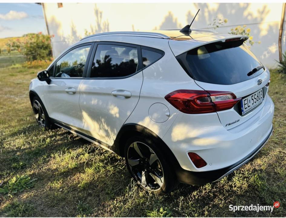 Ford Fiesta Activ 10 benzyna 2019 przebieg 3400 3400km Łódź sprzedam